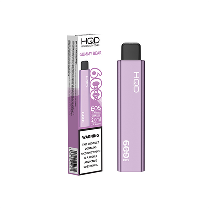 HQD - EOS Disposable Vape 600 Puffs 20mg