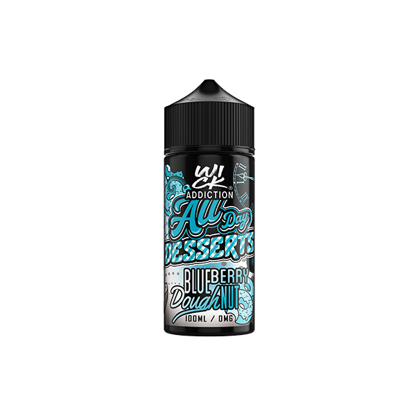 Wick Addiction - All Day Desserts 100ml Shortfill 0mg (70VG/30PG)