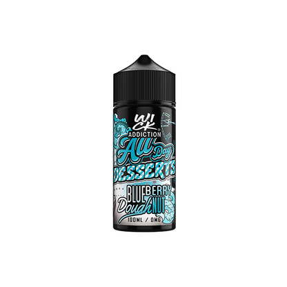 Wick Addiction - All Day Desserts 100ml Shortfill 0mg (70VG/30PG)