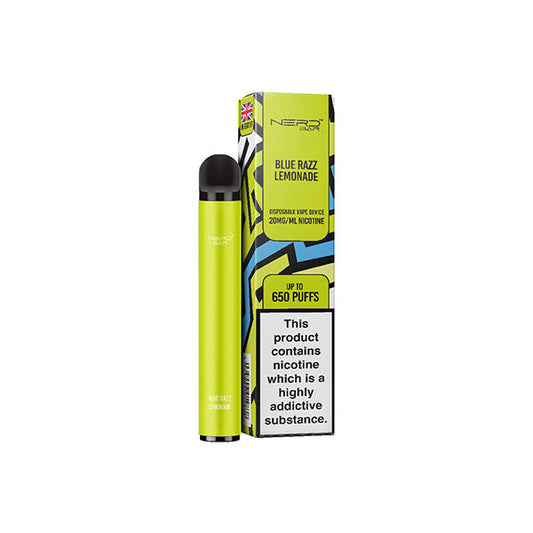 Nerd Bar - Disposable Vape Device 650 Puffs 20mg