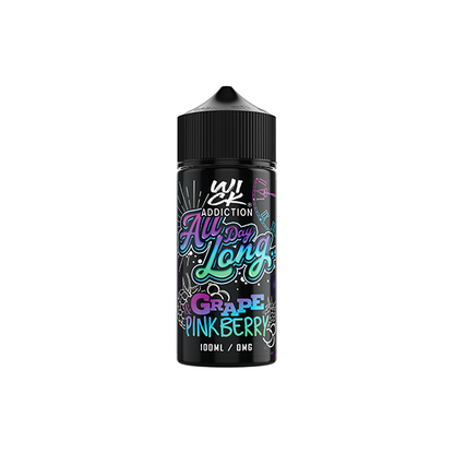 Wick Addiction - All Day Long 100ml Shortfill 0mg (70VG/30PG)