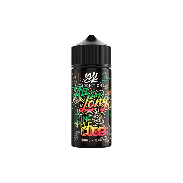 Wick Addiction - All Day Long 100ml Shortfill 0mg (70VG/30PG)