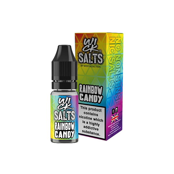 Wick Addiction - Wick Salts 10ml Nic Salts (50VG/50PG) 9mg