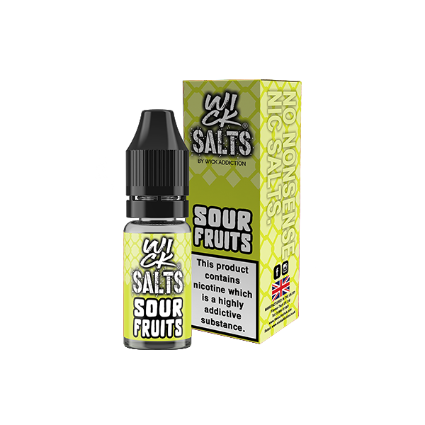 Wick Addiction - Wick Salts 10ml Nic Salts (50VG/50PG) 18mg