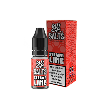 Wick Addiction - Wick Salts 10ml Nic Salts (50VG/50PG) 9mg