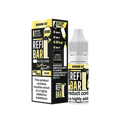 Refill - Bar Salts 10ml Nic Salts (50VG/50PG) 10mg