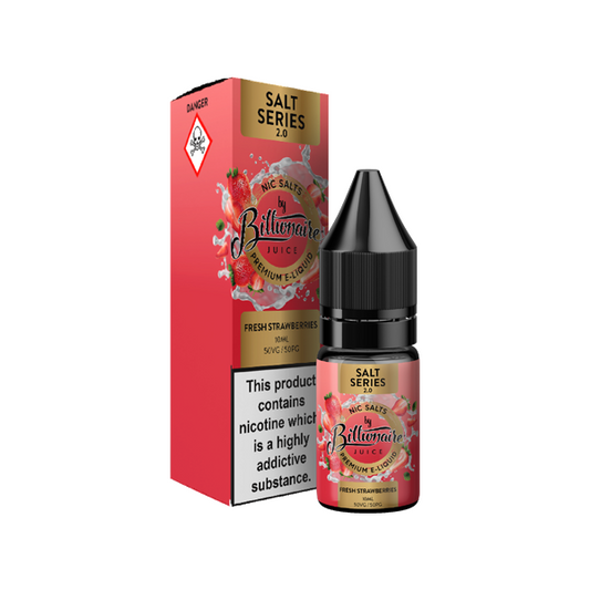 Billionaire Juice - Salt Series 2.0 10ml Nic Salts (50VG/50PG) 20mg