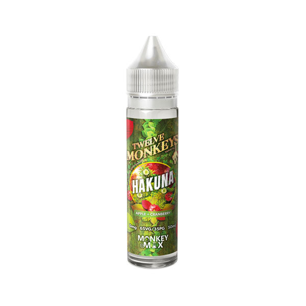 Twelve Monkeys - 50ml Shortfill 0mg