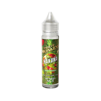 Twelve Monkeys - 50ml Shortfill 0mg