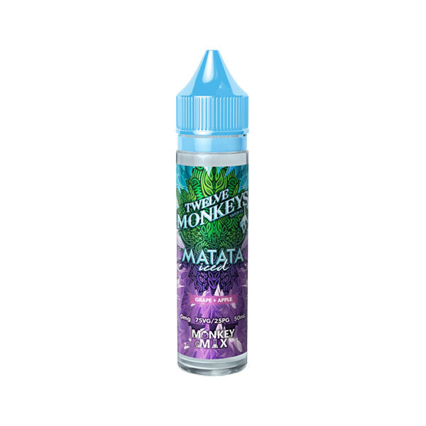 Twelve Monkeys - Ice Age 50ml Shortfill 0mg (70VG/30PG)