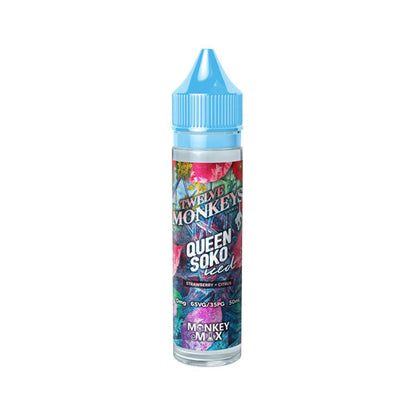 Twelve Monkeys - Ice Age 50ml Shortfill 0mg (70VG/30PG)