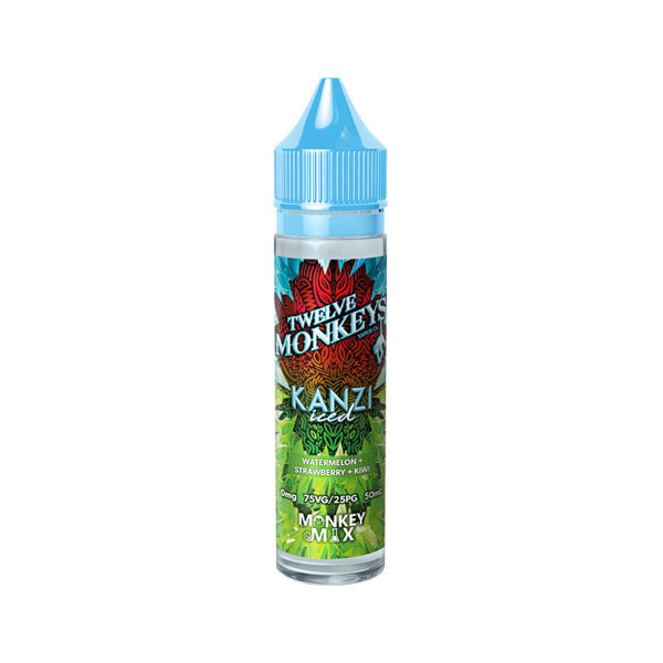 Twelve Monkeys - Ice Age 50ml Shortfill 0mg (70VG/30PG)