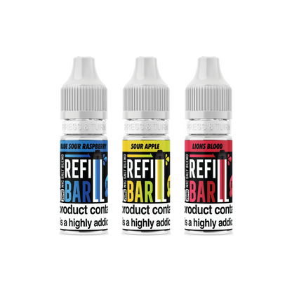 Refill Bar - Salts 10ml Nic Salts (50VG/50PG) 20mg