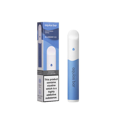 Aquios - V3 Bar Water Based Recyclable Disposable 600 Puffs 20mg