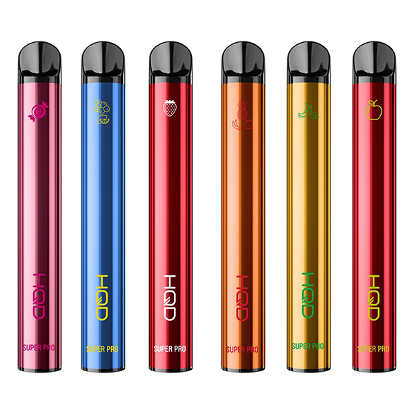 HQD - Super Pro Disposable Vape Device 600 Puffs 20mg