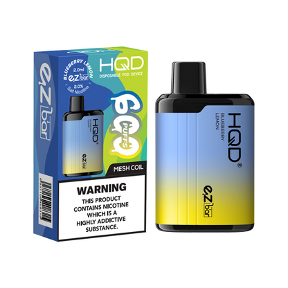 HQD - EZ Bar Disposable Vape Device 600 Puffs 20mg