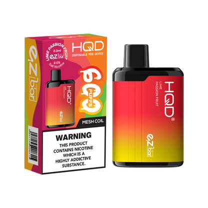 HQD - EZ Bar Disposable Vape Device 600 Puffs 20mg