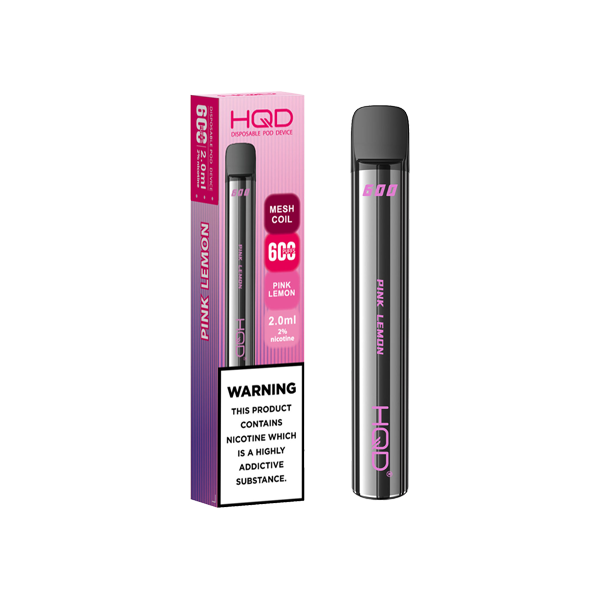 HQD - 600 Disposable Vape Device 600 Puffs 20mg