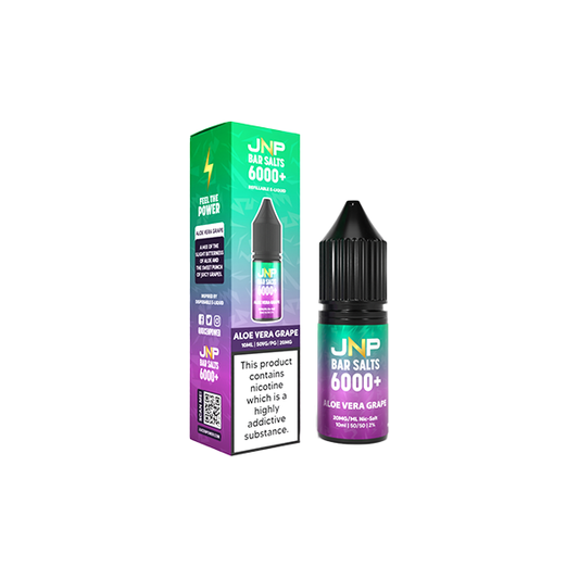 JNP - 6000+ Bar Salts 10ml (50VG/50PG) 10mg