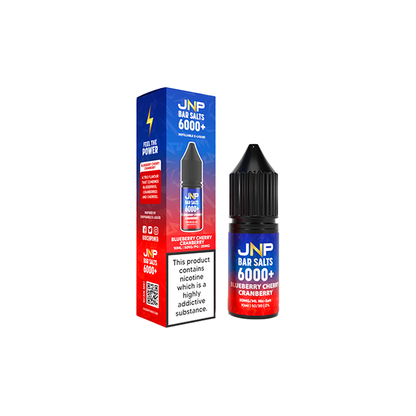 JNP - 6000+ Bar Salts 10ml (50VG/50PG) 20mg