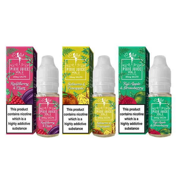 Pixie Juice - Volume 2 10ml Nic Salts (50VG/50PG) 20mg