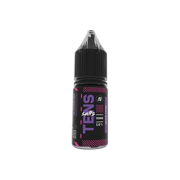 Tens - Salts 10ml Nic Salts (50VG/50PG) - (Full Box) Pack Of 10 5mg