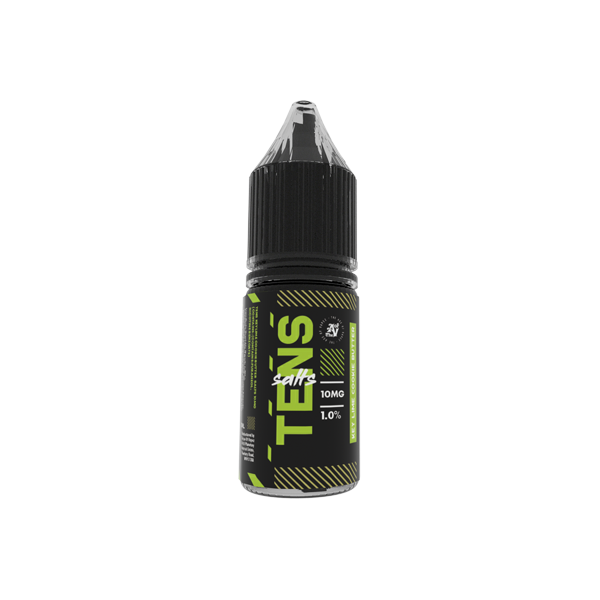 Tens - Salts 10ml Nic Salts (50VG/50PG) - (Full Box) Pack Of 10 5mg