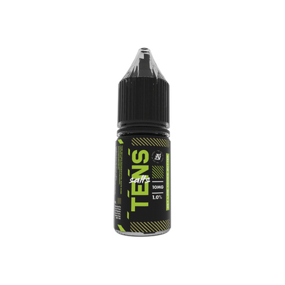 Tens - Salts 10ml Nic Salts (50VG/50PG) - (Full Box) Pack Of 10 5mg