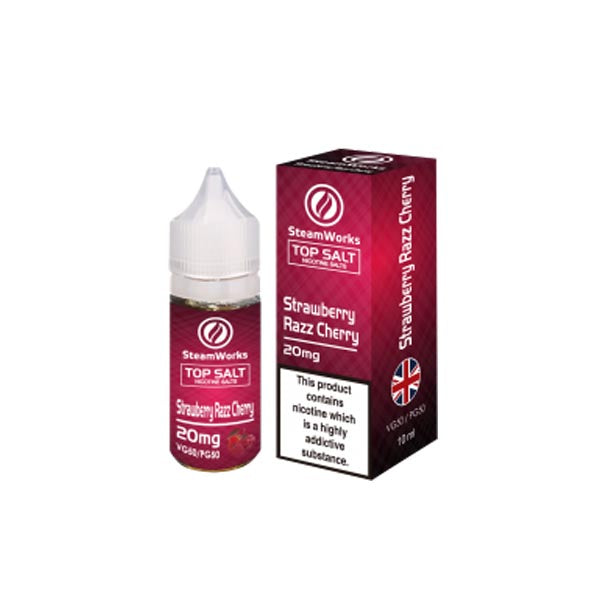 A-Steam - Top Salt Fruit Flavour Nic Salts 10ml (50VG/50PG) 20mg