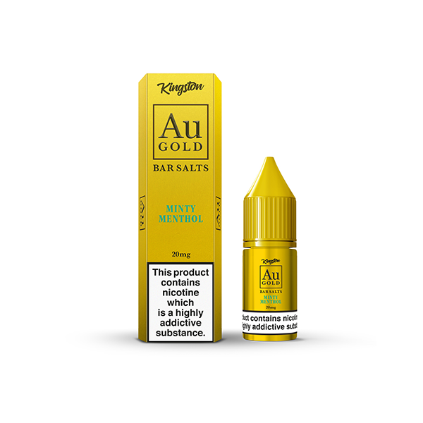 Kingston - AU Gold Nic Salt 10ml (60VG/40PG) 20mg