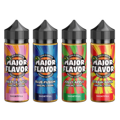 Major Flavor - 100ml Shortfill 0mg (70VG/30PG)