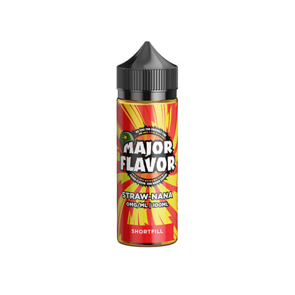 Major Flavor - 100ml Shortfill 0mg (70VG/30PG)