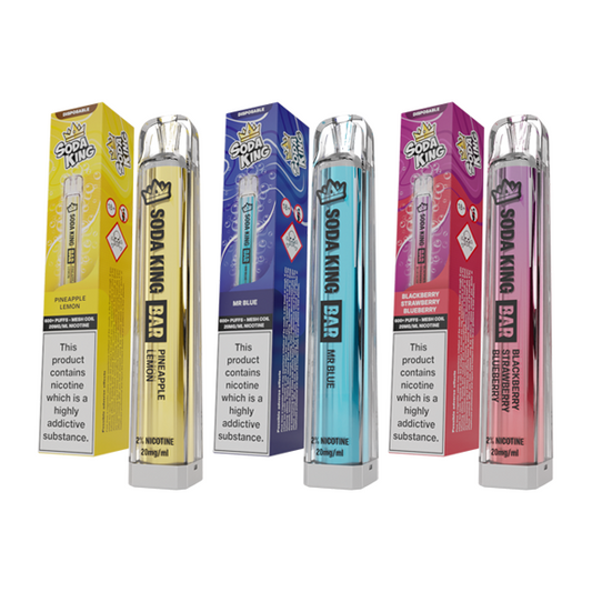 Soda King - Bar Disposable Vape Device 600 Puffs 20mg