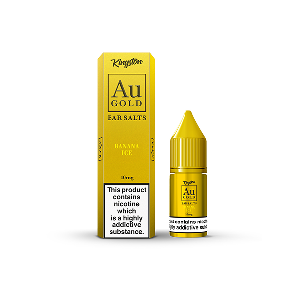 Kingston - AU Gold Nic Salt 10ml (60VG/40PG) 10mg