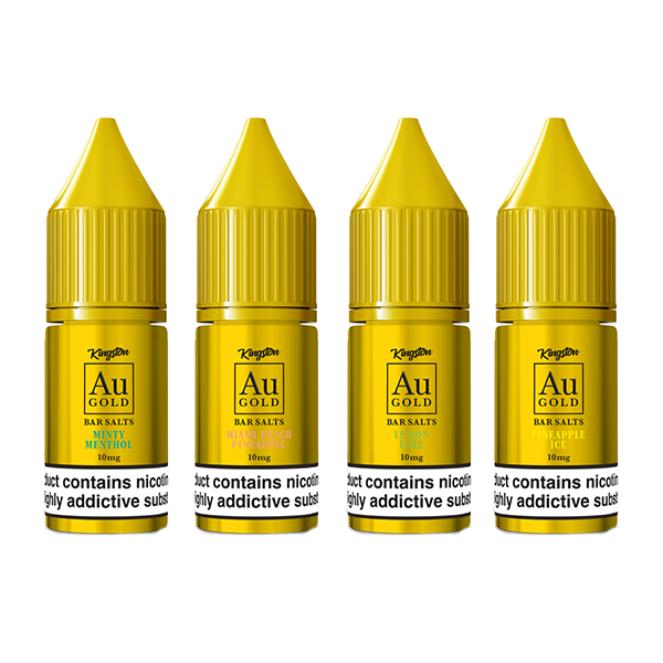 Kingston - AU Gold Nic Salt 10ml (60VG/40PG) 10mg