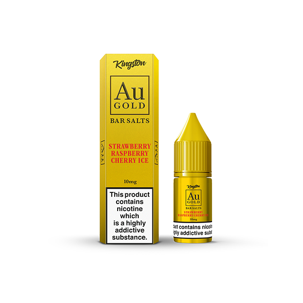 Kingston - AU Gold Nic Salt 10ml (60VG/40PG) 10mg