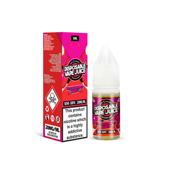 Vape Heaven - Disposable Vape Juice 10ml Nic Salts (50VG/50PG) 20mg