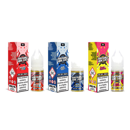 Vape Heaven - Disposable Vape Juice 10ml Nic Salts (50VG/50PG) 20mg