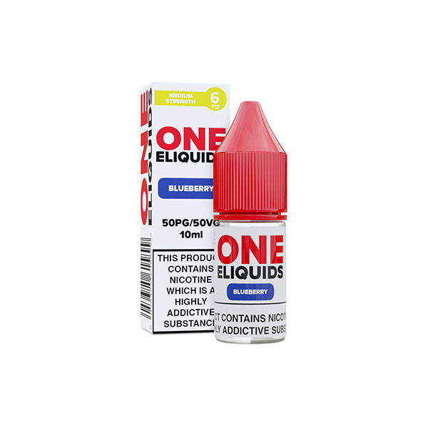 One E-Liquids - Flavoured Nicotine E-Liquid 10ml (50VG/50PG) 6mg