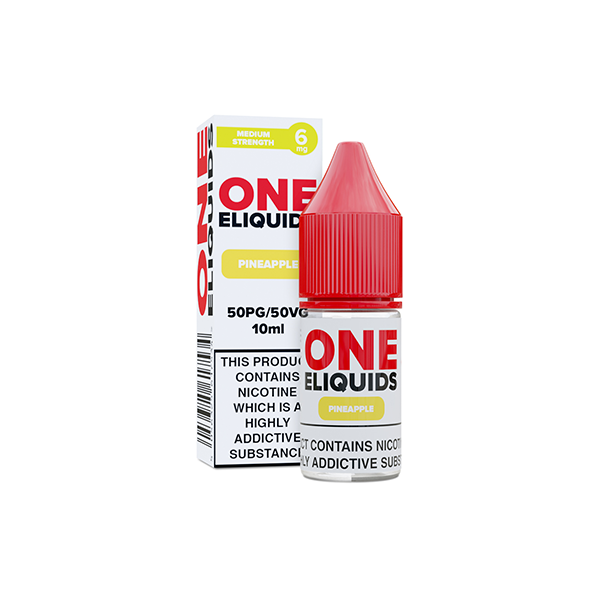 One E-Liquids - Flavoured Nicotine E-Liquid 10ml (50VG/50PG) 6mg