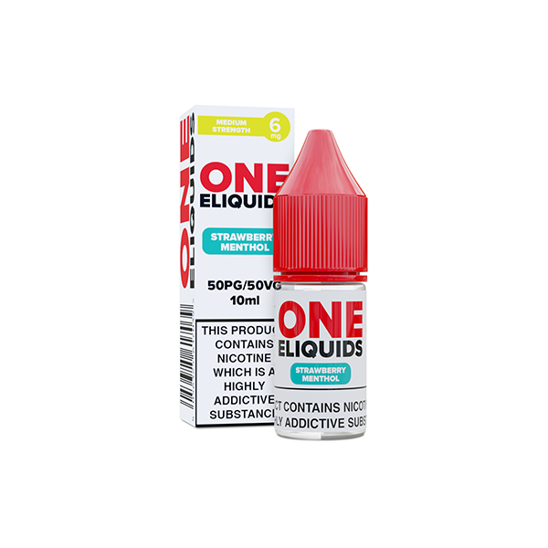 One E-Liquids - Flavoured Nicotine E-Liquid 10ml (50VG/50PG) 6mg