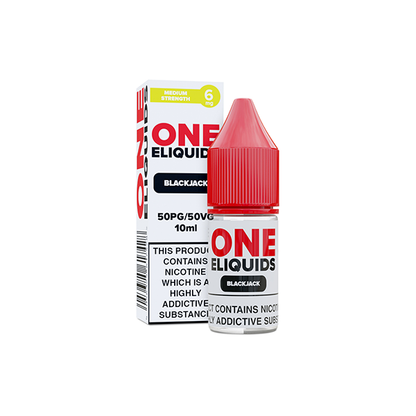 One E-Liquids - Flavoured Nicotine E-Liquid 10ml (50VG/50PG) 6mg