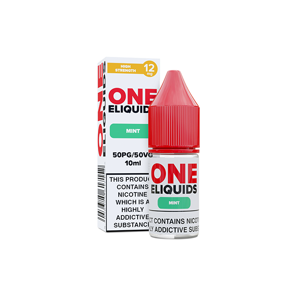 One E-Liquids - Flavoured Nicotine E-Liquid 10ml (50VG/50PG) 12mg