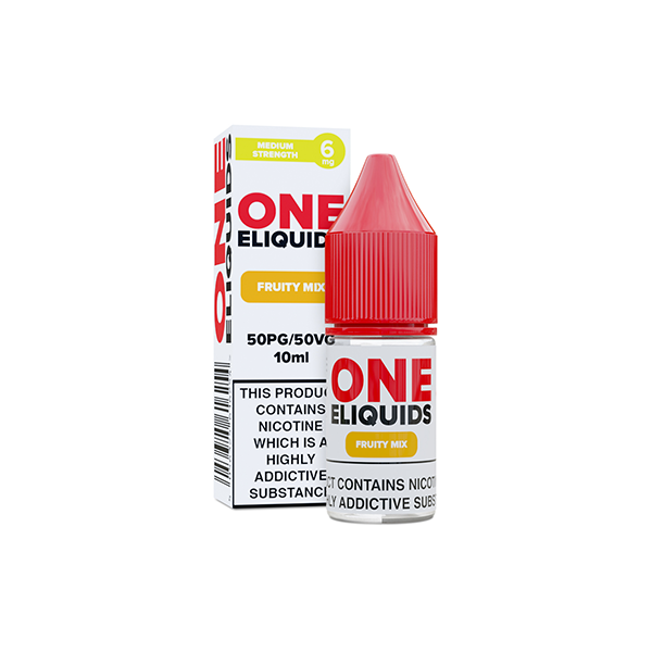 One E-Liquids - Flavoured Nicotine E-Liquid 10ml (50VG/50PG) 6mg