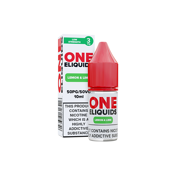 One E-Liquids - Flavoured Nicotine E-Liquid 10ml (50VG/50PG) 3mg