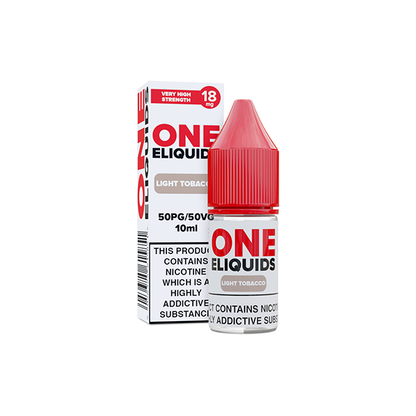 One E-Liquids - Flavoured Nicotine E-Liquid 10ml (50VG/50PG) 18mg