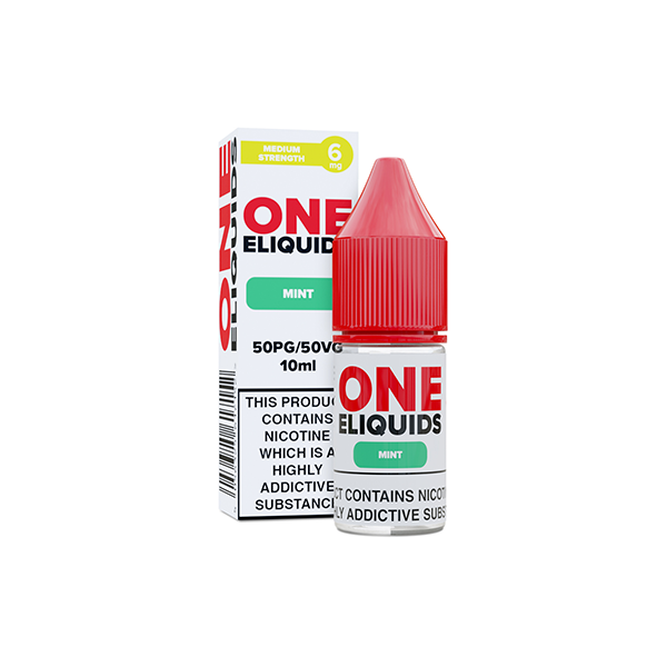 One E-Liquids - Flavoured Nicotine E-Liquid 10ml (50VG/50PG) 6mg