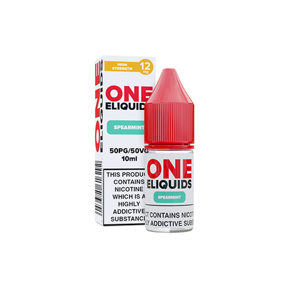 One E-Liquids - Flavoured Nicotine E-Liquid 10ml (50VG/50PG) 12mg