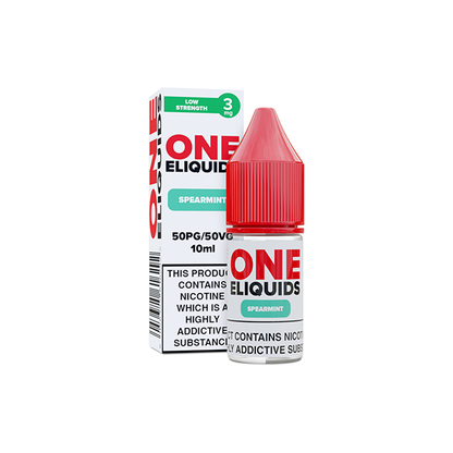 One E-Liquids - Flavoured Nicotine E-Liquid 10ml (50VG/50PG) 3mg