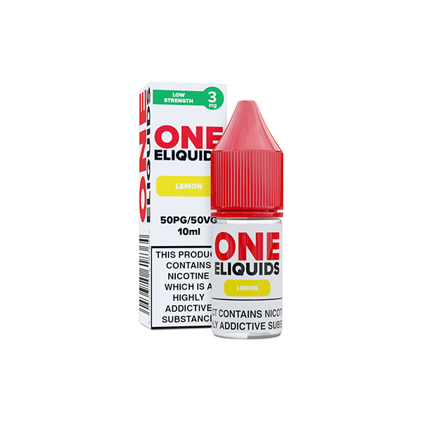 One E-Liquids - Flavoured Nicotine E-Liquid 10ml (50VG/50PG) 3mg